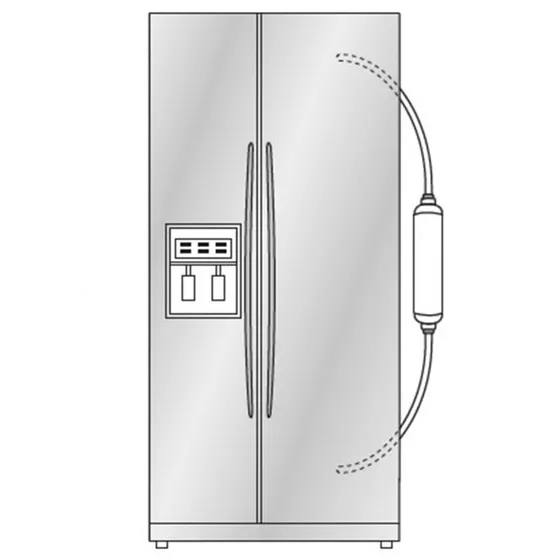 Scanpart koelkast waterfilter extern HAFEX DA29-10105 voor o.a. LG Samsung