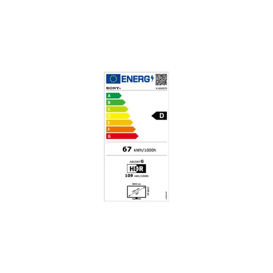 Sony K-65XR70PAEP (2024) BRAVIA 7