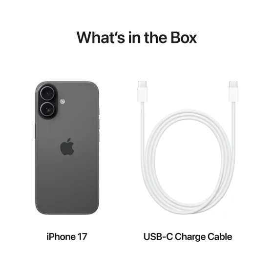 Apple iPhone 17 512GB Zwart