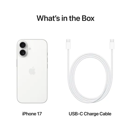 Apple iPhone 17 512GB Wit