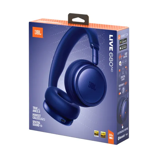 JBL LIVE 680NC Blauw