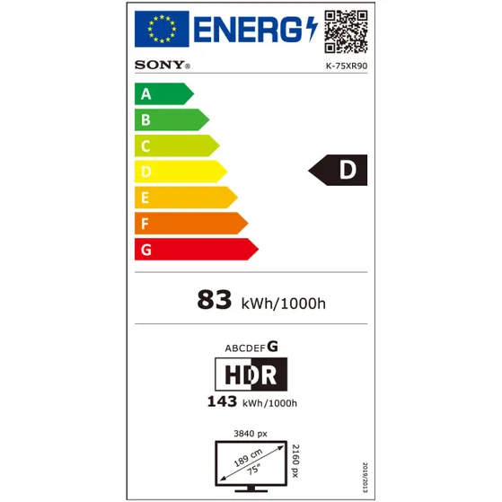 Sony K-75XR90PAEP (2024) BRAVIA 9