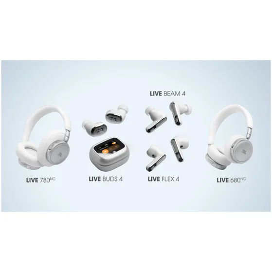 JBL LIVE 680NC Wit