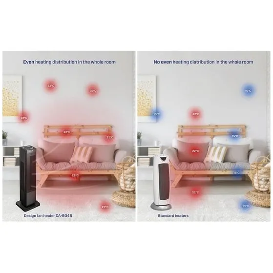 Clean Air Optima CA904B Hot & Cool Zwart