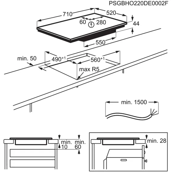 AEG TO74IB00CZ SaphirMatt