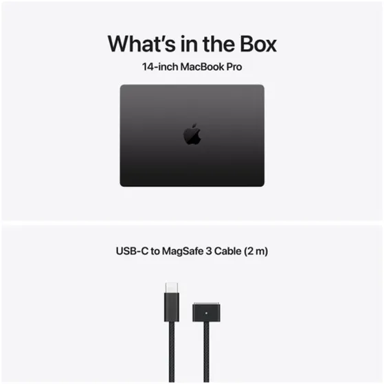 Apple MacBook Pro 14-inch (2025) M5 chip (10-core CPU/10-core GPU) 16GB/ 1TB Zwart