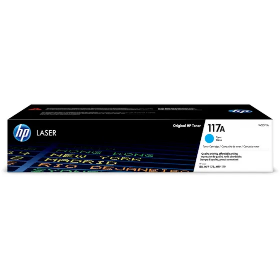 HP 117A Toner Cyaan