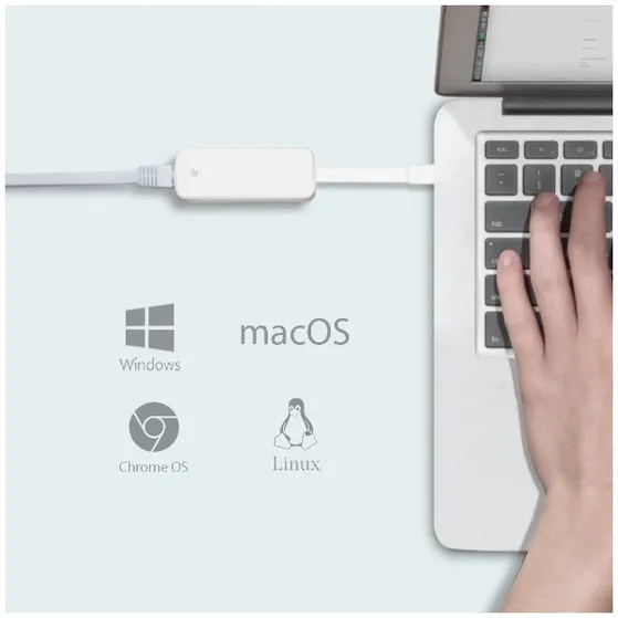 TP-Link UE300C USB Type-C naar RJ45 Gigabit Ethernet-netwerkadapter