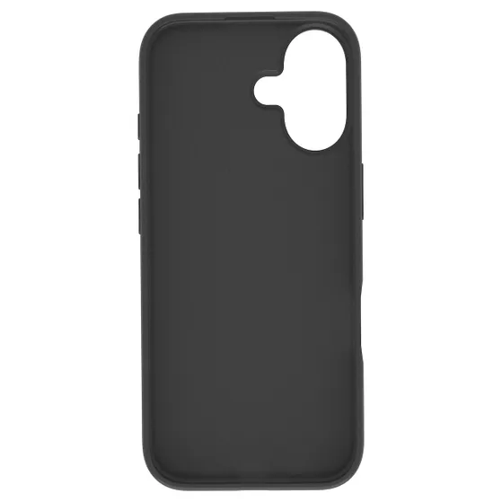 Just in Case Zero Soft TPU Case voor Apple iPhone 16 Plus Zwart