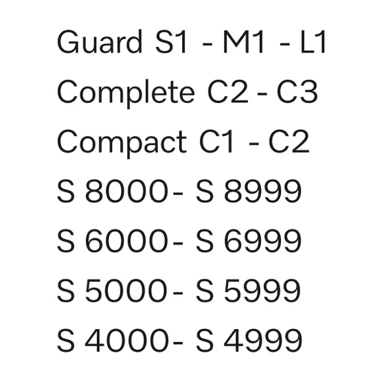 Miele HEPA AirClean Filter SF-HA50-1