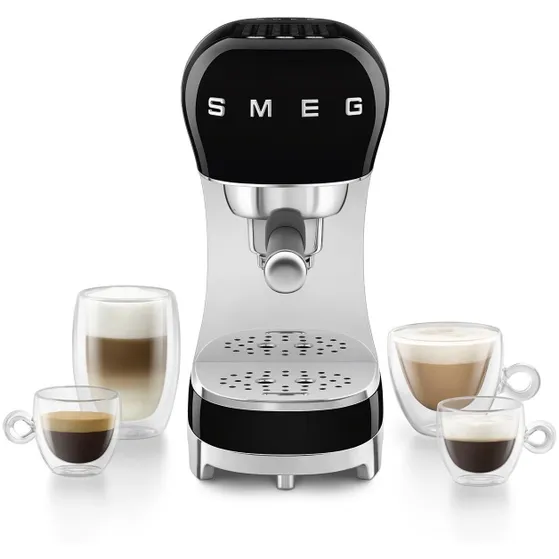 Smeg ECF12BLEU Zwart