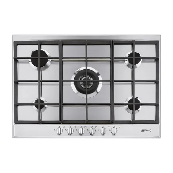 Smeg P272XGHNLK Rvs