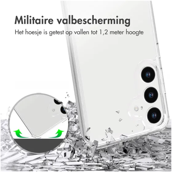 Accezz Xtreme Impact Backcover Samsung Galaxy S24 Transparant