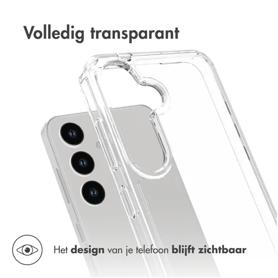 Accezz Xtreme Impact Backcover Samsung Galaxy S24 Transparant