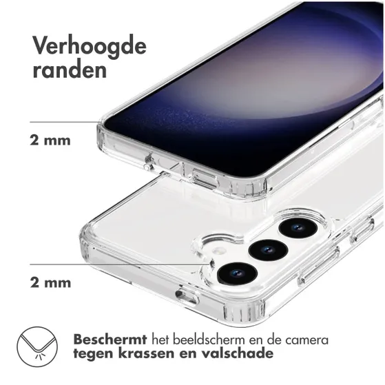 Accezz Xtreme Impact Backcover Samsung Galaxy S24 Transparant