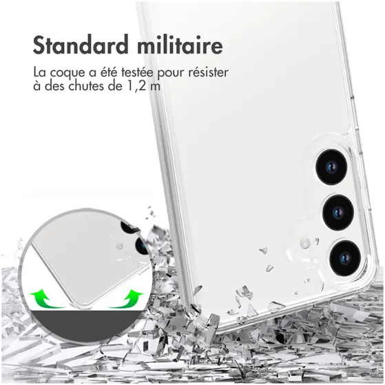 Accezz Xtreme Impact Backcover Samsung Galaxy S24 Transparant