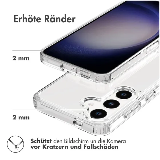 Accezz Xtreme Impact Backcover Samsung Galaxy S24 Transparant