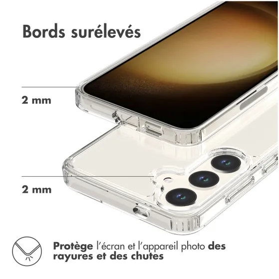 Accezz Xtreme Impact Backcover Samsung Galaxy S24 Plus Transparant
