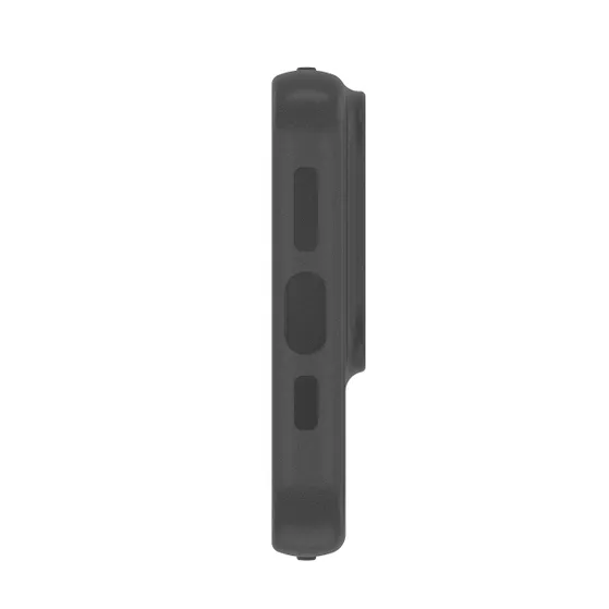 Just in Case Zero Soft TPU Case voor Apple iPhone 16 Pro Max Zwart