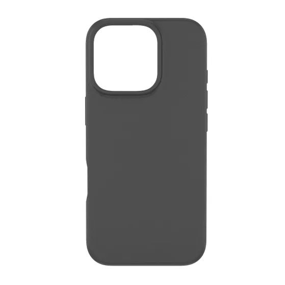 Just in Case Zero Soft TPU Case voor Apple iPhone 16 Pro Max Zwart