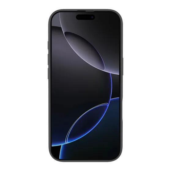 Just in Case Zero Soft TPU Case voor Apple iPhone 16 Pro Max Zwart
