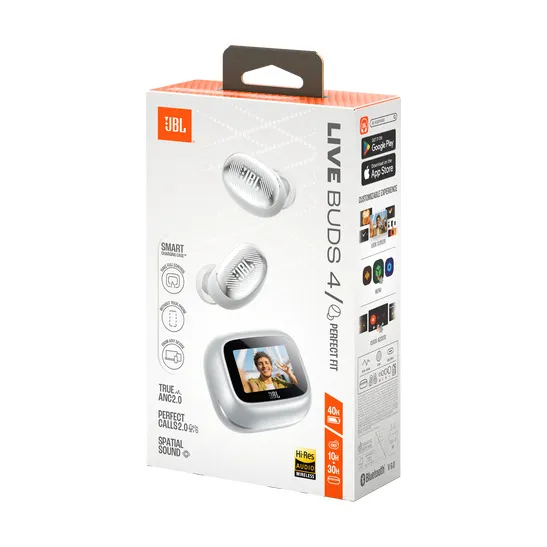 JBL Live Buds 4 Zilver