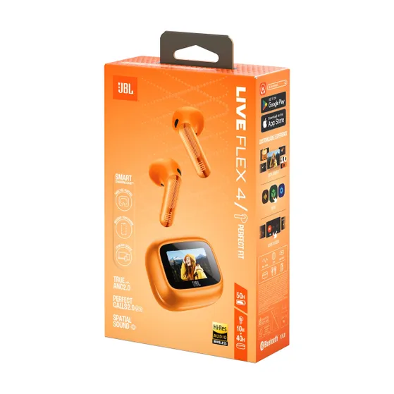 JBL Live Flex 4 Oranje