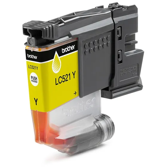 Brother LC-521Y Cartridge Geel