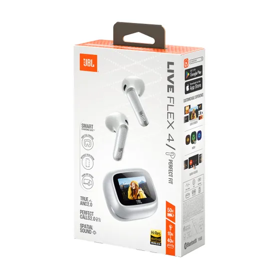 JBL Live Flex 4 Zilver