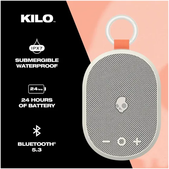 Skullcandy Kilo Wit/oranje