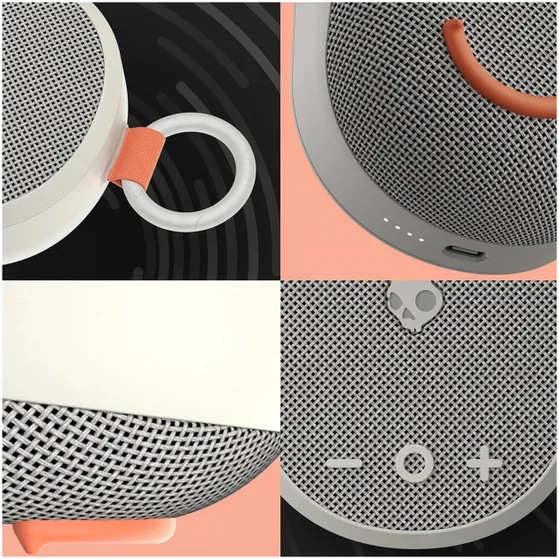 Skullcandy Kilo Wit/oranje