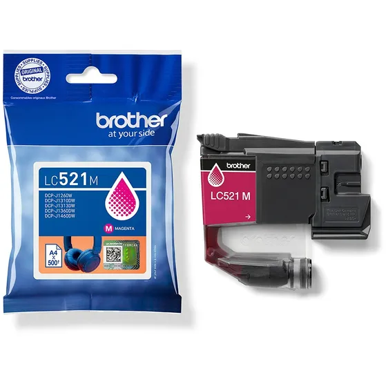 Brother LC-521M Cartridge Magenta