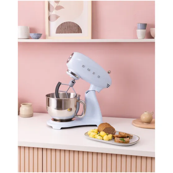 Smeg SMF05PBEU Pastelblauw