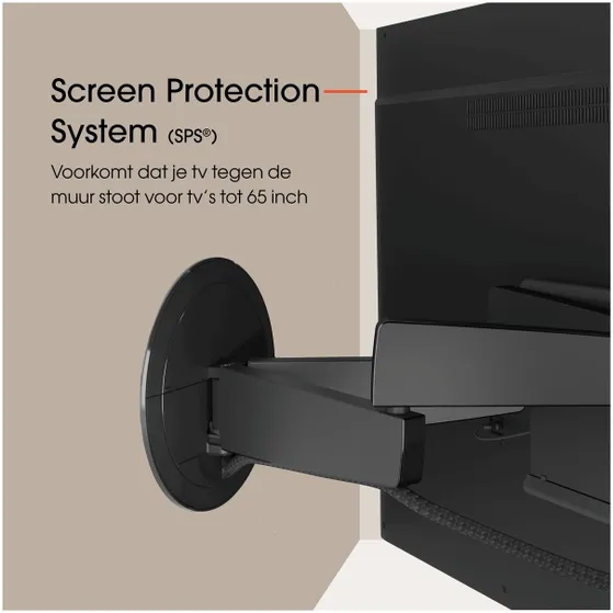 Vogels TVM 7655 DESIGNMOUNT Zwart