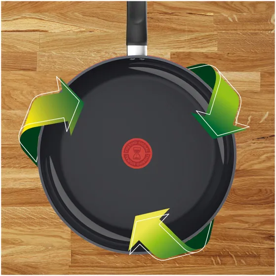 Tefal C47604 Koekenpan 24cm Change Black