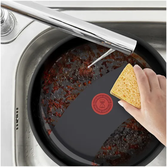 Tefal C47632 Hapjespan 24cm + deksel Change Black