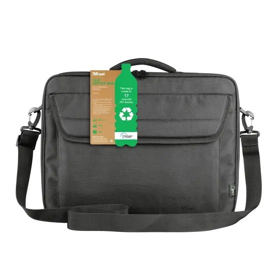 Trust Atlanta Laptop Bag for 15.6" laptops ECO Zwart