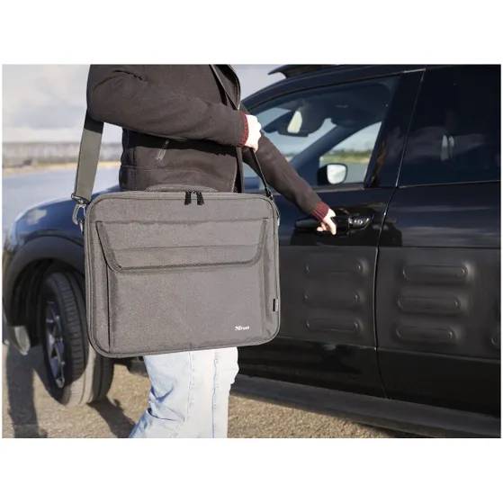 Trust Atlanta Laptop Bag for 15.6" laptops ECO Zwart