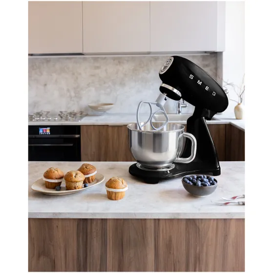 Smeg SMF05BLEU Zwart