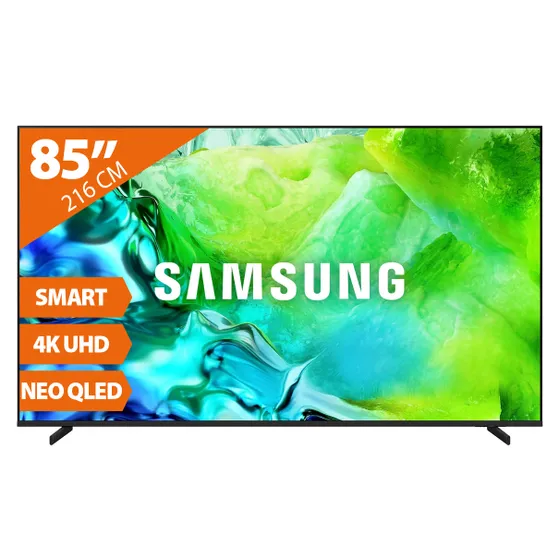 Samsung Neo QLED 4K 85QN80H (2026) Zwart