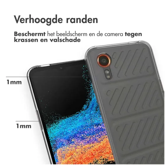 Accezz Clear Backcover Samsung Galaxy Xcover 7 Transparant