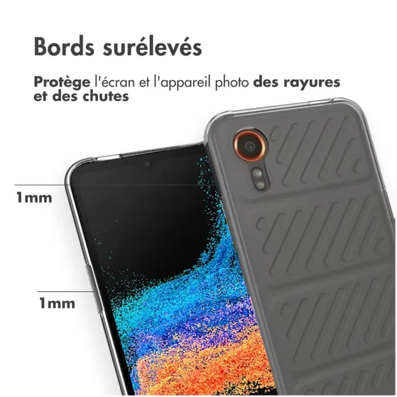 Accezz Clear Backcover Samsung Galaxy Xcover 7 Transparant