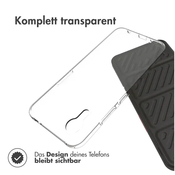 Accezz Clear Backcover Samsung Galaxy Xcover 7 Transparant