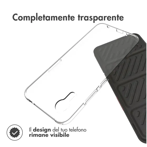 Accezz Clear Backcover Samsung Galaxy Xcover 7 Transparant