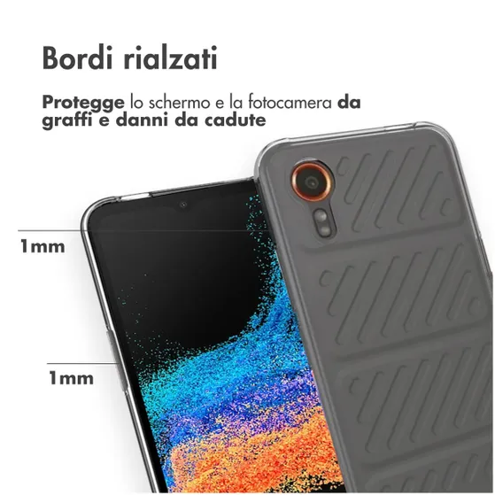 Accezz Clear Backcover Samsung Galaxy Xcover 7 Transparant