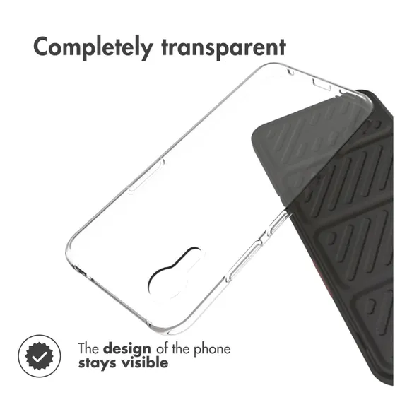 Accezz Clear Backcover Samsung Galaxy Xcover 7 Transparant