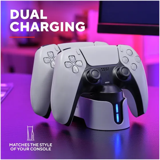 Trust GXT228 DUAL CHARGE DOCK PS5