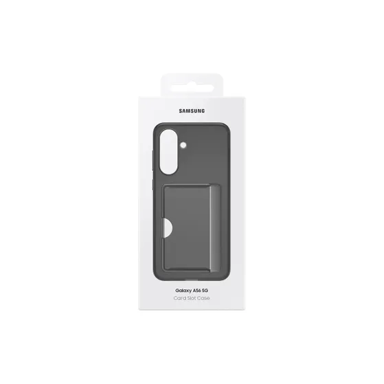 Samsung Card Slot Case voor Galaxy A56 Zwart