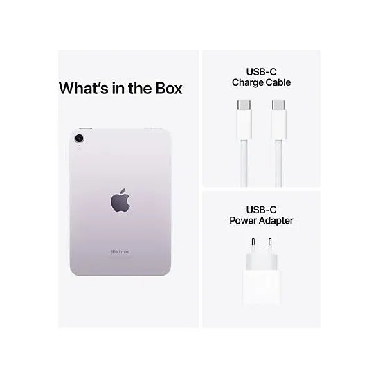 Apple iPad mini (2024) 128GB WiFi Paars