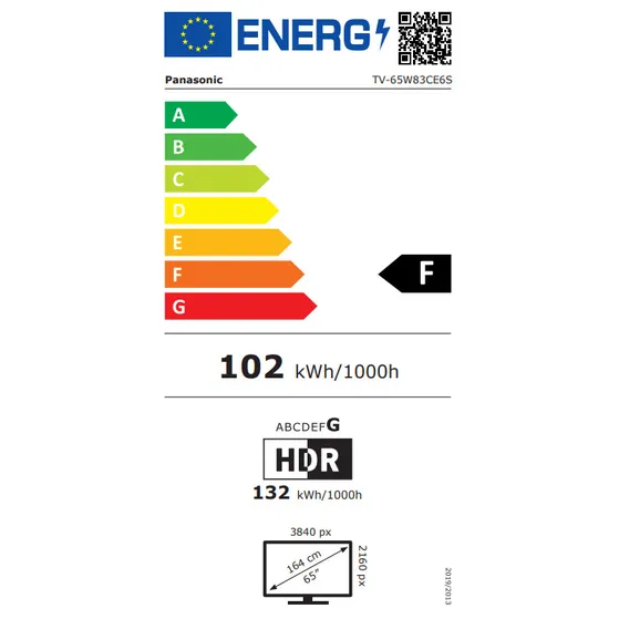 Panasonic TV-65W83CE6S